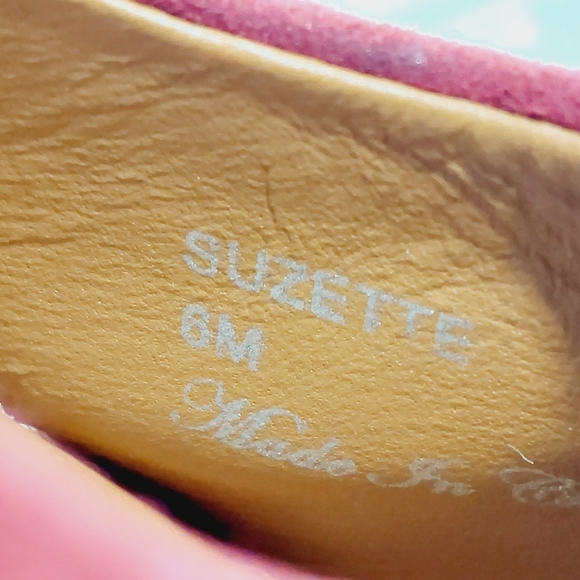 New Donald J Pliner Suzette Red Suede Pointed Toe Pump M424 - Picture 11 of 14